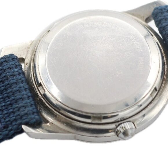 Vintage Paul Buhre Rotograph Power Reserve Men's Automatic Wristwatch 760 Steel - Picture 4 of 4